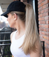 18" Straight Hair Ponytail